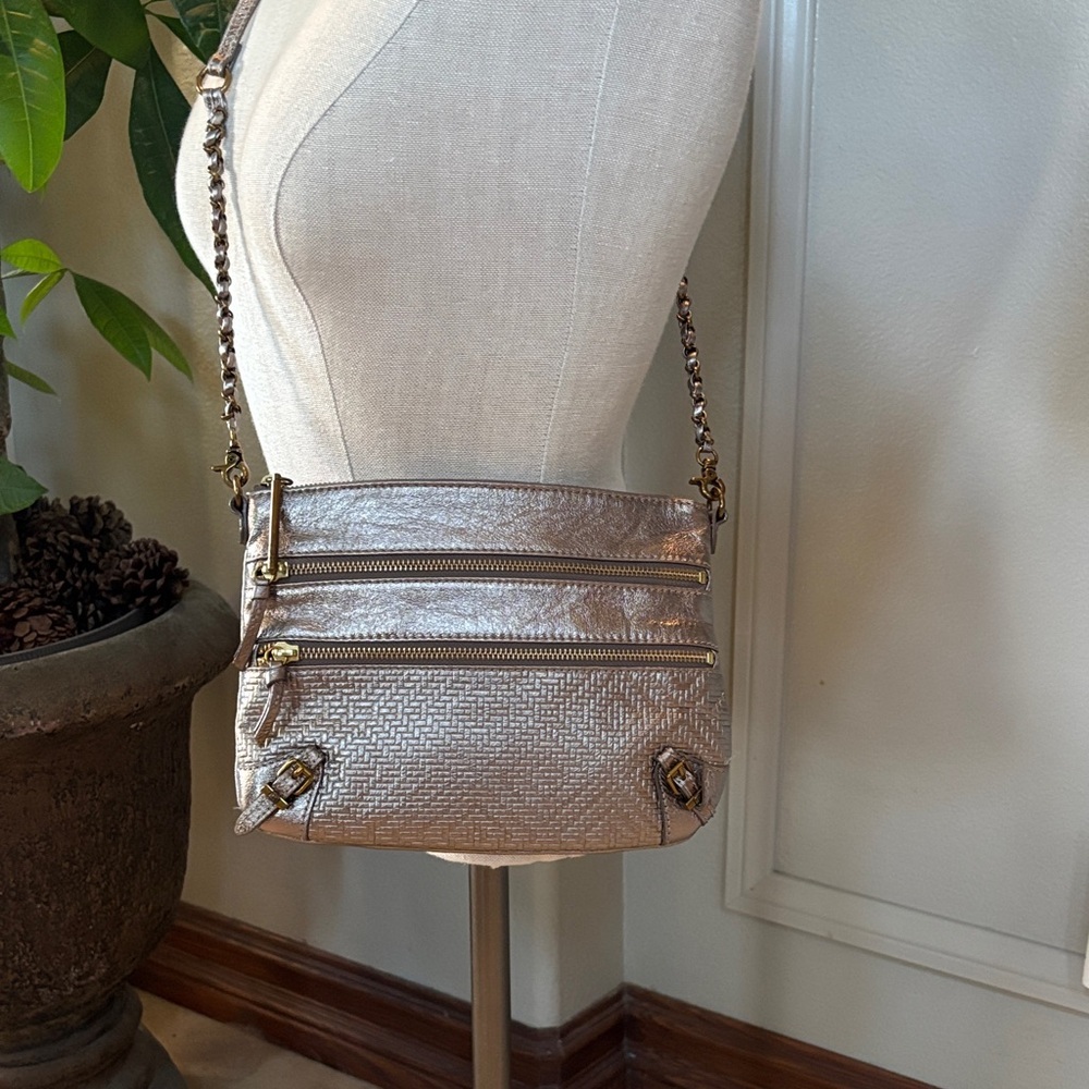 Gorgeous Eliott Lucca Metallic Crossbody Bag 🤩